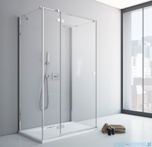 Radaway Fuenta New Kdj+S kabina 80x80x80cm lewa szkło przejrzyste + brodzik Doros C + syfon