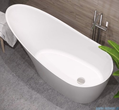 Sanitti Cinque wanna wolnostojąca 150x70 + syfon klik-klak biała 11050000