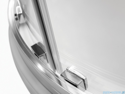 Besco Modern kabina asymetryczna 120x90x190cm przejrzyste  MA-129-190-C