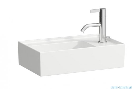 Laufen Kartell umywalka ścienna z ukrytym liniowym odpływem 46x28cm biała H8153340001111