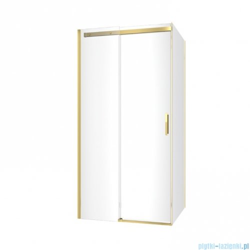 Excellent Rols kabina prostokątna 100x80 cm przejrzysta złoty połysk KAEX.2616.K.1000.0800.GL