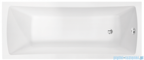 Besco Optima 170x70cm wanna prostokątna + obudowa + syfon