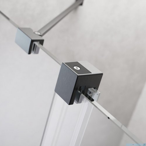 Radaway Furo Brushed GunMetal PND II parawan nawannowy 110cm lewy szczotkowany grafit 10109588-92-01L/10112544-01-01