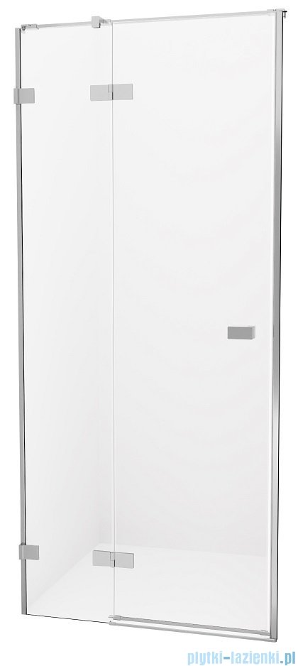 New Trendy Avexa drzwi wnękowe 100x200 cm przejrzyste lewe EXK-1445
