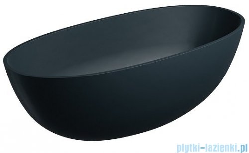 Omnires Shell M+ wanna wolnostojąca 160x75 cm black lava SHELLWWBLV