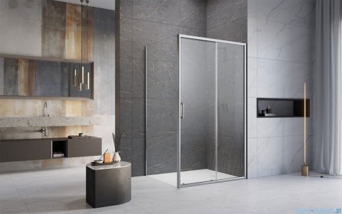 Radaway Premium Pro Kdj kabina 140x80cm prawa szkło przejrzyste 1015140-01-01R/1016080-01-01