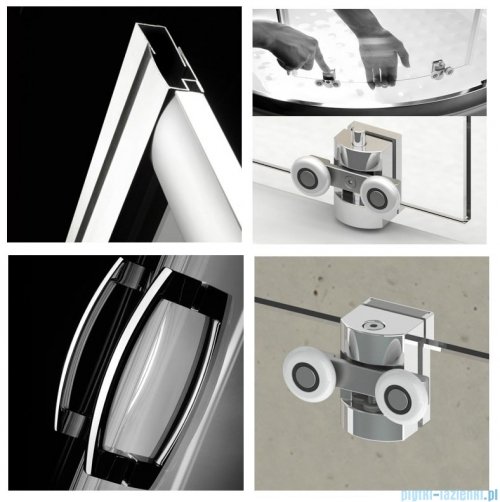 Radaway Premium Plus DWJ Drzwi wnękowe 110 szkło przejrzyste 33302-01-01N