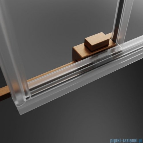 Radaway Idea DWJ Brushed Copper drzwi wnękowe 130cm prawe szczotkowana miedź 387017-93-01R