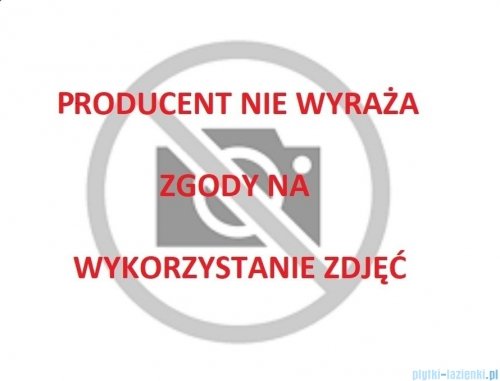 Massi Wall 170 wanna wolnostojąca przyścienna z przelewem 170x80 cm biała + syfon MSWA-6815B170P