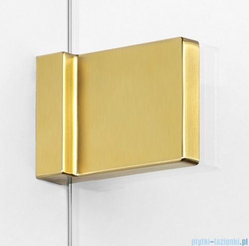 New Trendy Avexa Gold parawan nawannowy z wspornikiem skośnym 60x150 cm przejrzyste EXK-2005