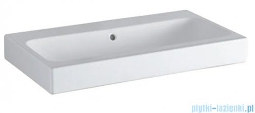 Geberit iCon Umywalka ścienna bez otworu na baterię z przelewem 75 x 48,5 cm 124078000