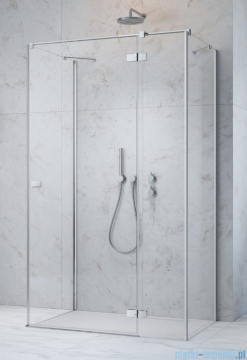 Radaway Fuenta Kdj+S kabina 90x120x90cm prawa chrom połysk szkło przejrzyste 1384050-01-01/1384024-01-01R/1384050-01-01