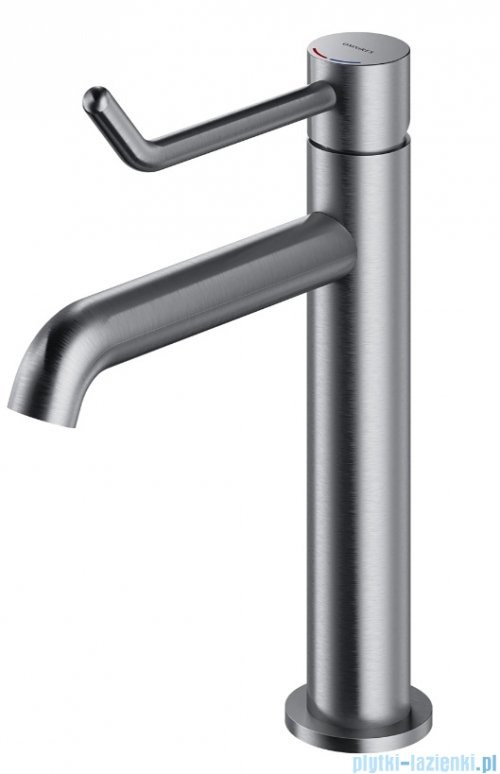 Omnires Inclusive Design bateria umywalkowa nikiel szczotkowany 23cm Y1212CID-NI