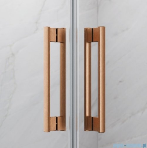 Radaway Idea DWJ Brushed Copper drzwi wnękowe 115cm prawe szczotkowana miedź 387022-93-01R