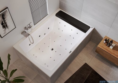 Riho Savona wanna prostokąta 190x130cm z hydromasażem Bliss lewa B065009005