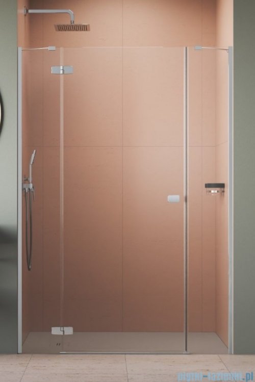 Radaway Fuenta Dwjs drzwi wnękowe 130cm lewe chrom połysk szkło przejrzyste 1384032-01-01L/1384090-01-01