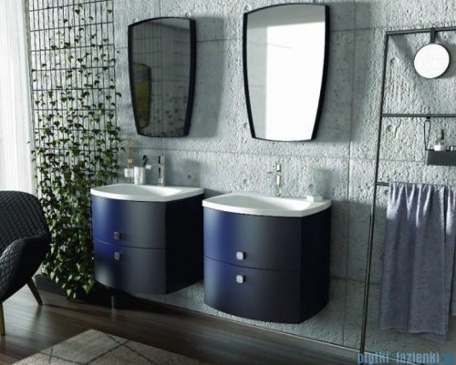 Oristo Louis szafka z umywalką 81x55x47 granatowy mat OR50-SD1S-82-14/UME-LU-82-93