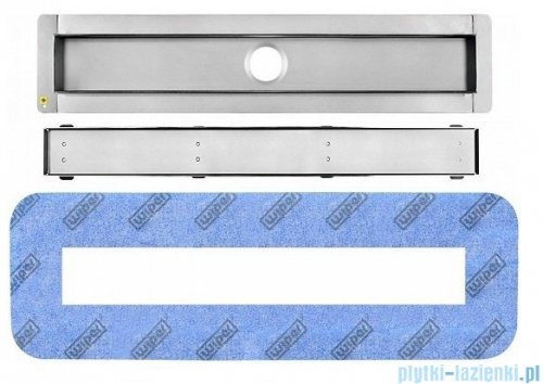 Wiper New Premium Pure Odpływ liniowy z kołnierzem 90 cm syfon drop 35 mat 500.0103.03.090