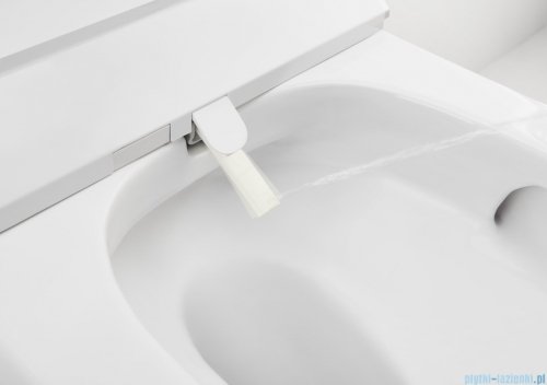 Roca Inspira toaleta myjąca podwieszana In-Wash® In-Tank® RIMLESS z deską myjącą oraz zintegrowanym zbiornikiem na wodę A803094001