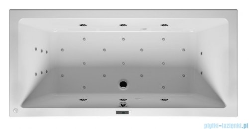 Riho Lugo wanna prostokąta 190x80cm z hydromasażem BLISS prawa B135005005
