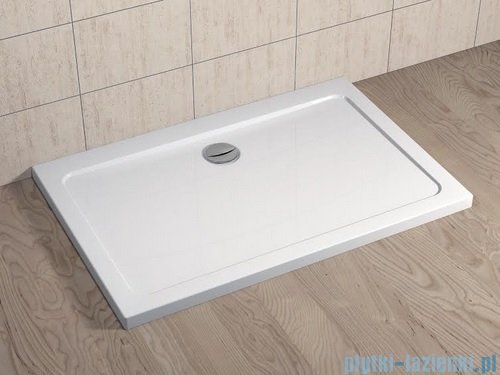 Radaway Kabina prysznicowa Almatea KDJ 120x80 lewa szkło grafitowe + brodzik Doros D + syfon 32141-01-05NL