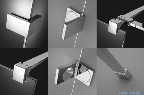 Radaway Euphoria Walk-in IV kabina 120x80cm szkło przejrzyste 383144-01-01/383150-01-01/383160-01-01