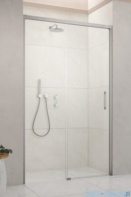 Radaway Idea DWJ Brushed Nickel drzwi wnękowe 160cm lewe szczotkowany nikiel 387020-91-01L