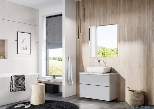 Elita Look szafka wisząca 40x80x31cm stone matt 167615