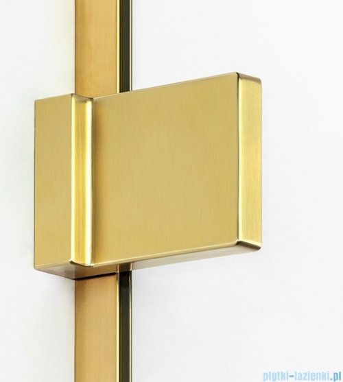 New Trendy Avexa Gold kabina prostokątna 120x110x200 cm przejrzyste EXK-1889