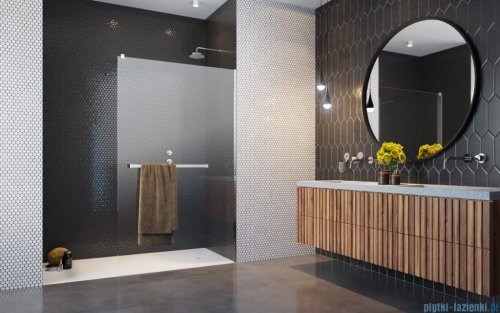 Radaway Modo New II z wieszakiem kabina Walk-in 120x200 szkło przejrzyste 389124-01-01W