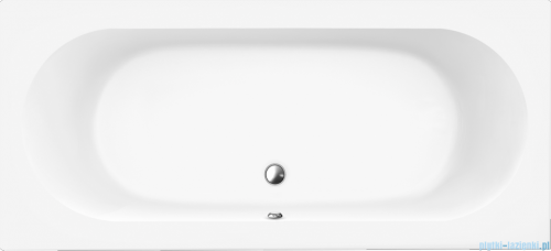 Villeroy &amp; Boch O.Novo Duo wanna prostokątna 180x80 cm biała Weiss Alpin UBA180CAS2V-01