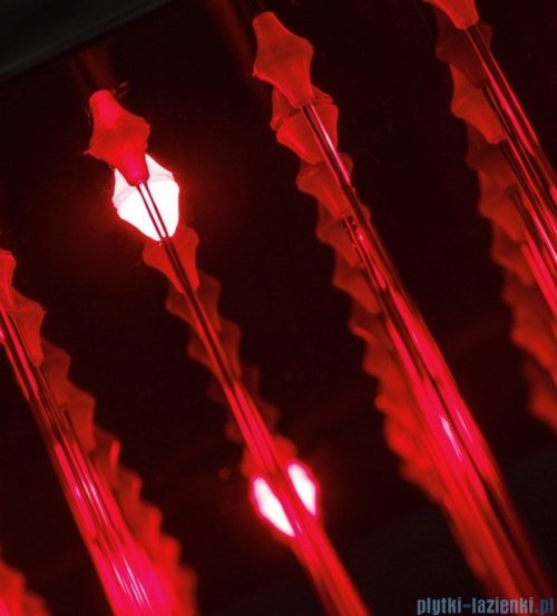 Corsan Led Kaskada panel natryskowy z termostatem czarny A-013ATCZARNY