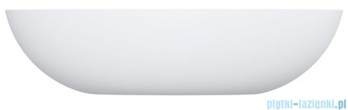 Omnires Shell M+ umywalka nablatowa 60x35 cm biały mat SHELLUNBM