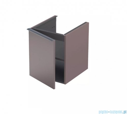Oristo Etna szafka niska lewa 40x50x45cm Mokka Mat OR52-SN1D-40-21-L