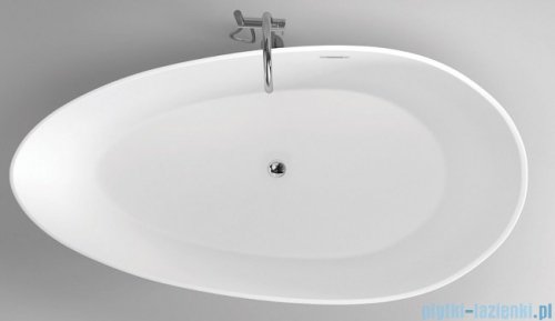 Bravat wanna wolnostojąca 180x90 biała BT301