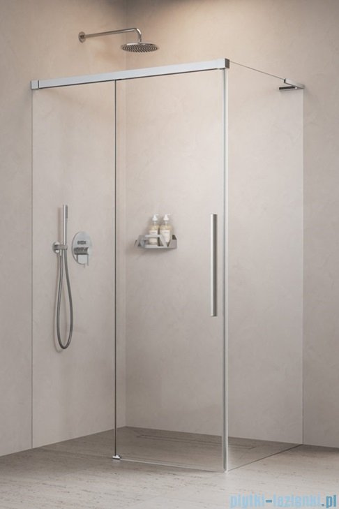 Radaway Idea 8 QL Kdj kabina 100x90cm lewa szkło przejrzyste 10550517-01-01L/10350453-01-01/10360090-01-01R