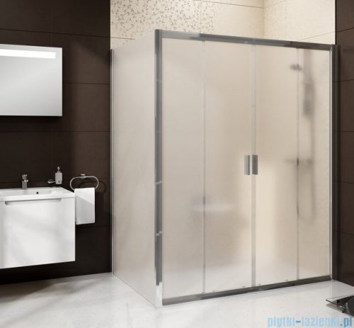 Ravak Blix BLDP4 drzwi prysznicowe 170cm aluminium grape Anticalc 0YVV0C00ZG