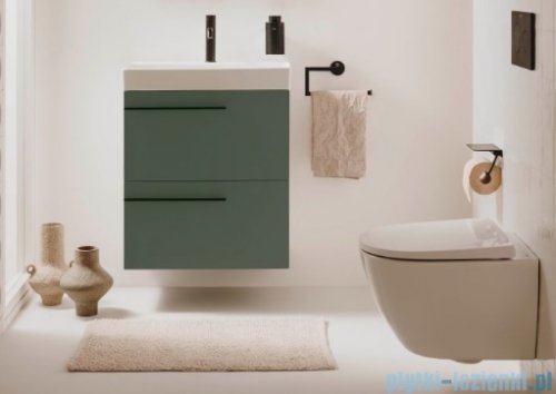 Roca Ella szafka 58x34x63 CZARNY MAT A857778532