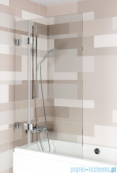 Riho Scandic NXT X109V parawan nawannowy lewy chrom 100x150cm G001157120