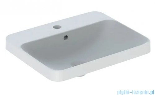 Geberit VariForm Umywalka  prostokątna z przelewem szkliwiony spód 55x45 cm 500.741.01.2