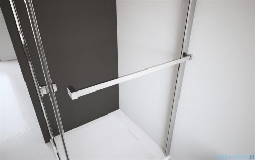 Radaway Essenza Ptj kabina pięciokątna 80x100cm prawa szkło przejrzyste 1385010-01-01R/1385054-01-01