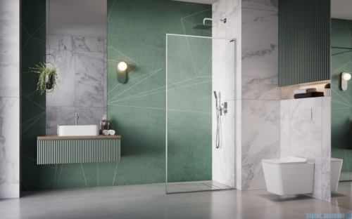 Radaway Modo F SL II chrom kabina Walk-in 100x201,6cm prawa szkło przejrzyste 10419104-01-01R