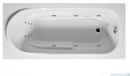 Riho Columbia wanna prostokątna 160x75cm z hydromasażem Flow prawa B001005005