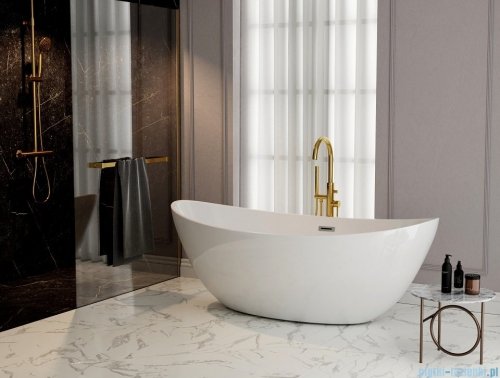 The North Bath Frigg wanna wolnostojąca 180x87cm + Syfon Klik-klak 6807B-1801