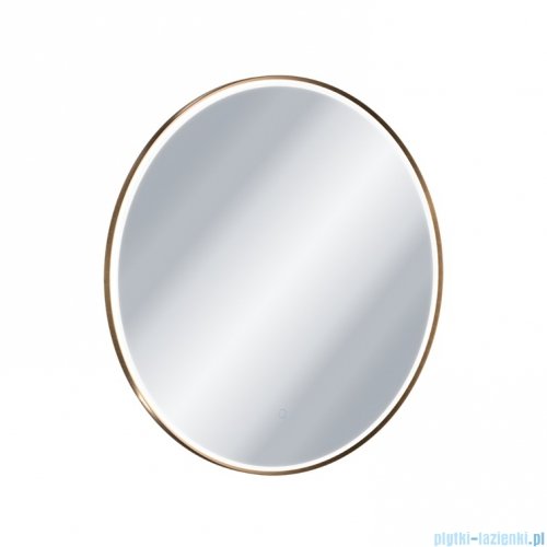 Excellent Corido lustro wiszące LED okrągłe Ø80 cm mata grzewcza miedź szczotkowana DOEX.CO080.CB