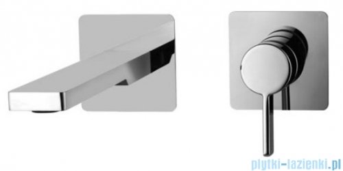 Paffoni bateria podtynkowa umywalkowa Rock chrom RO104CR70