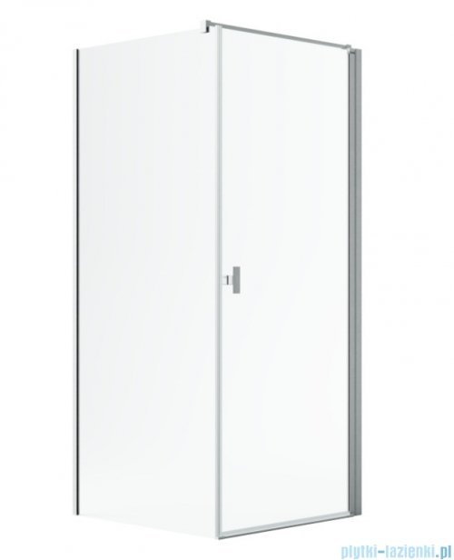 Radaway Nes Kdj I Brushed Nickel kabina 100x100cm prawa szczotkowany nikiel 10022100-91-01R/10039100-01-01