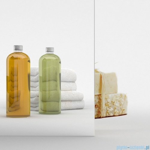 Radaway Idea White Dwj drzwi 125cm lewe szkło przejrzyste 387023-04-01L