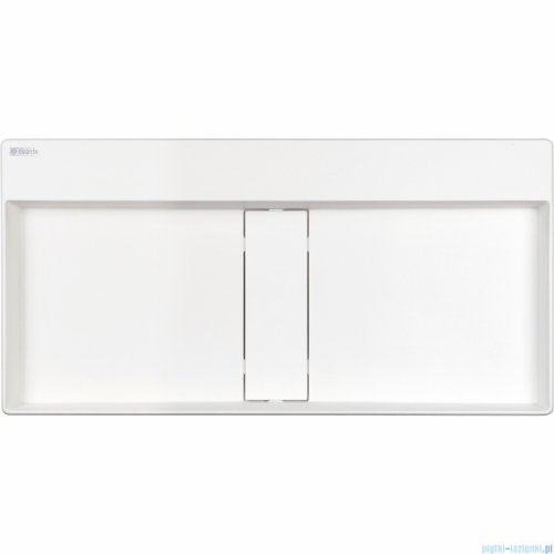 Deante Blur Umywalka granitowa nablatowa z maskownicą 80x40x12 alabaster CQB_AU8S