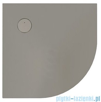 Sanplast Structure Mineral BP-M/STRUCTURE brodzik półokrągły 100x100x1,5 cm szarość kamienia 645-360-0440-52-010